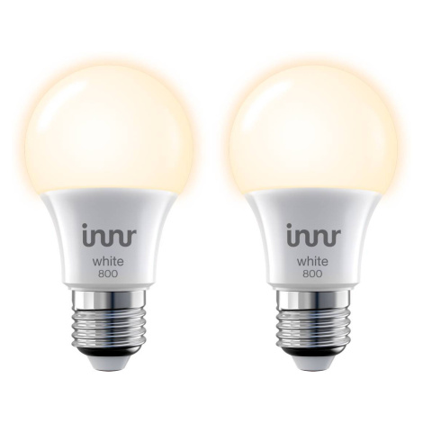 Innr LED žiarovka Smart E27, 8,5 W, 2 700 K, 806 lm, 2 ks Innr Lighting