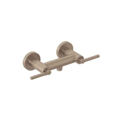 Sprchová batéria Kludi Nova Fonte bez sprchového setu 150 mm kartáčovaný bronz 20710N115