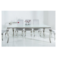 Jedálenský stôl ZETHOS Dekorhome Biela,Jedálenský stôl ZETHOS Dekorhome Biela