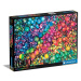 Clementoni - Puzzle 1000 Colorboom-marbles