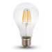 Žiarovka LED Filament E27 10W, 4000K, 1055lm, A67 VT-1981 (V-TAC)