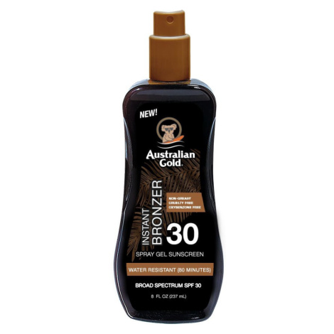 AUSTRALIAN GOLD Spray Gel + Bronzer SPF30 237 ml