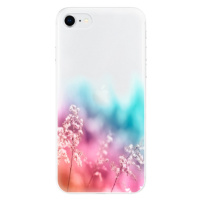 Odolné silikónové puzdro iSaprio - Rainbow Grass - iPhone SE 2020