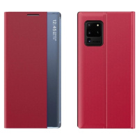 Xiaomi Redmi Note 9 5G, puzdro s bočným otváraním, stojan s indikátorom hovoru v tenkom prúžku, 