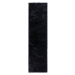 Běhoun Indulgence Velvet Black - 60x230 cm Flair Rugs koberce