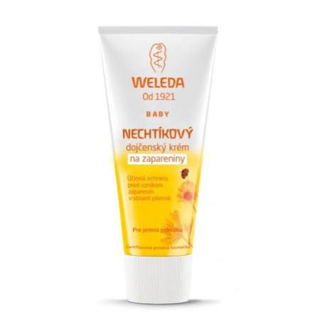 WELEDA Nechtíkový dojčenský krém na zapareniny 75 ml