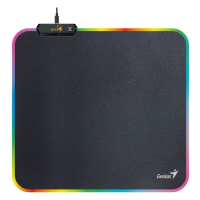 Genius GX GAMING GX-Pad 260S RGB Podložka pod myš, herná, 260×240×3mm, RGB podsvietenie, USB, či
