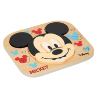 Mickey Mouse puzzle drevené 22x20cm