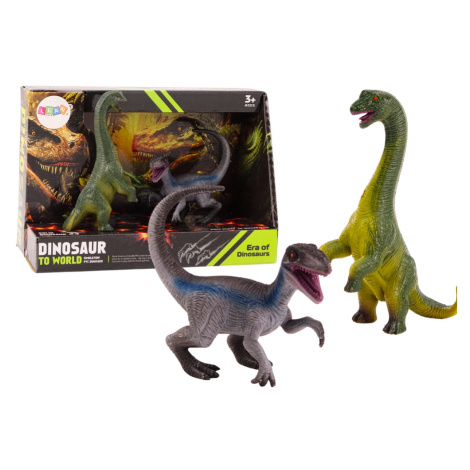 mamido Sada Dinosaurie figúrok Brachiosaurus Velociraptor 2 ks