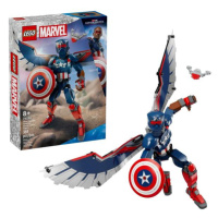 LEGO® Super Heroes 76296 Zostaviteľná figúrka: Nový Kapitán America