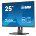 iiyama ProLite/XUB2595WSU-B5/25"/IPS/FHD/75Hz/4ms/Black/3R