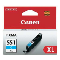 Canon CLI-551XLC 6444B001 azúrová (cyan) originálna cartridge