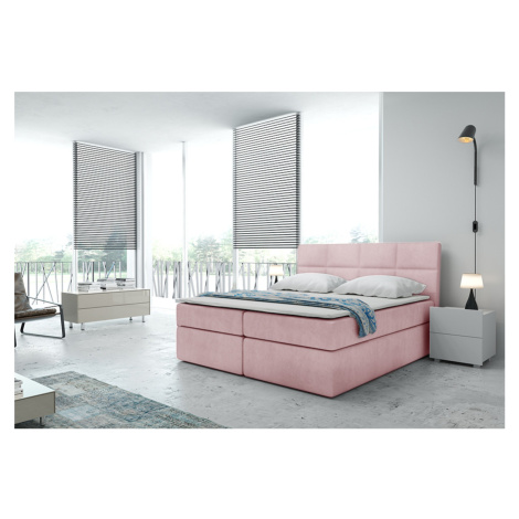 Expedo Čalúnená posteľ boxspring GIACOMO, 120x200, trinity 19