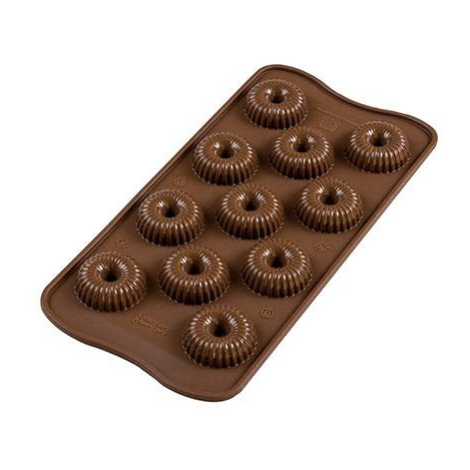 3D silikónová forma na čokoládu – Crown spiral - Silikomart