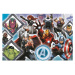 Trefl Puzzle TREFL Puzzle Super Shape XL Avengers 104 dielikov