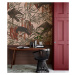 WALLCOLORS Crows Pink Wallpaper - tapeta POVRCH: Prowall Concrete