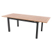 Stôl EXPERT WOOD antracit, rozkladací, 220/280x100x75 cm DP266EH341820