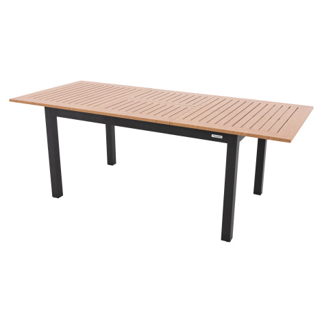 Stôl EXPERT WOOD antracit, rozkladací, 220/280x100x75 cm DP266EH341820 DOPPLER