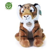 Plyšový tiger sediaci 30 cm ECO-FRIENDLY