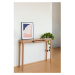 Konzolový stolík z dubového dreva v prírodnej farbe 12x110 cm Heart&#39;n&#39;Soul – UMAGE