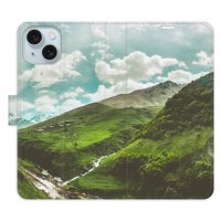 Flipové puzdro iSaprio - Mountain Valley - iPhone 15