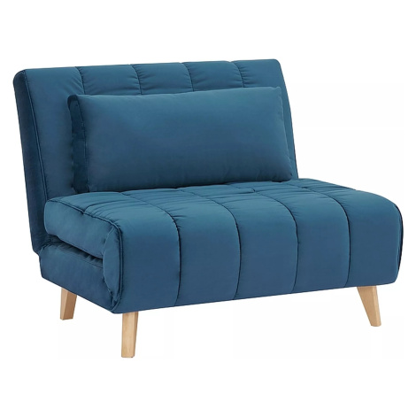 Rozkladacie kreslo Billy modré Signal