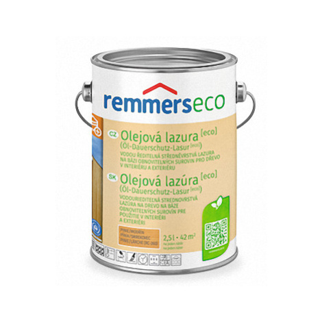 REMMERS LASUR ECO - Ekologická olejová lazúra REM - nussbaum 0,75 L