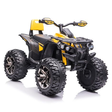 Mamido Mamido Detská elektrická štvorkolka ATV Power 12V 14Ah 4x4 žltá