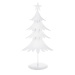 Kovová dekorácia Vianočný strom, 5,5 x 31 x 10 cm