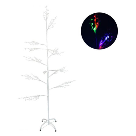 Farebný svietiaci vianočný stromček