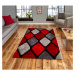Červený ručne tkaný koberec 150x230 cm Noble House – Think Rugs