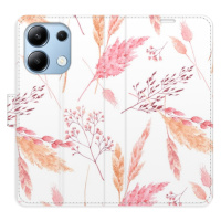Flipové puzdro iSaprio - Ornamental Flowers - Xiaomi Redmi Note 13