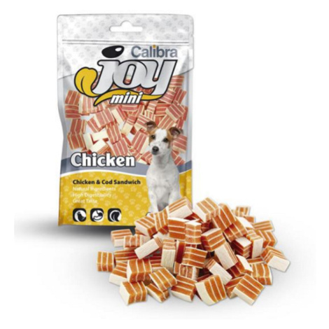 Calibra Joy Dog Mini Chicken & Cod Sandwich New 70 g