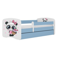 Detská posteľ Babydreams panda modrá