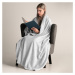 Biela deka z mikrovlákna DecoKing Henry, 170 x 210 cm