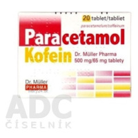 Paracetamol Kofein Dr. Müller Pharma 500 mg/65 mg