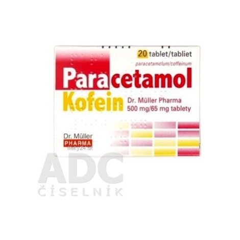 Paracetamol Kofein Dr. Müller Pharma 500 mg/65 mg