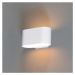Moderné nástenné svietidlo biele ploché - Gipsy Arles