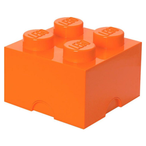 LEGO® Úložný box 25 x 25 x 18 cm Oranžový