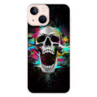 Odolné silikónové puzdro iSaprio - Skull in Colors - iPhone 13 mini