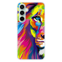 Odolné silikónové puzdro iSaprio - Rainbow Lion - Samsung Galaxy S23 FE