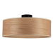 Stropné svietidlo s tienidlom z dreva čerešne Sotto Luce TSURI XL