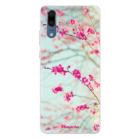 Silikónové puzdro iSaprio - Blossom 01 - Huawei P20
