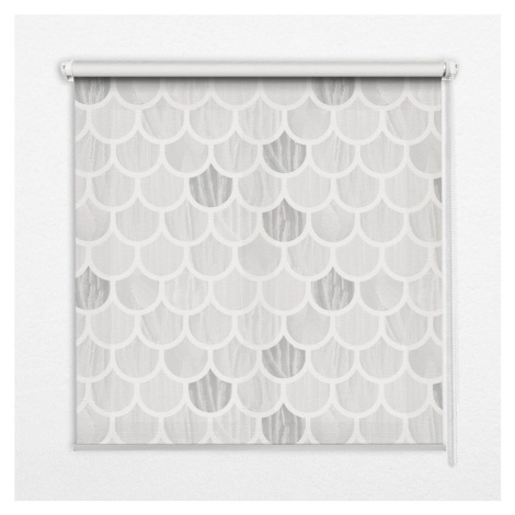 TULUP VNÚTORNÁ roleta - okenná roleta - roleta - 150x140 cm - Šedé stupnice