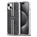 Kryt Guess GUHCP15SH4PSEGK iPhone 15 6.1" black hardcase IML 4G Gold Stripe (GUHCP15SH4PSEGK)