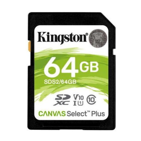 Kingston SDXC Canvas Select Plus 64 GB 100 MB/s UHS-I