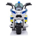 mamido Policajná motorka pre deti biela