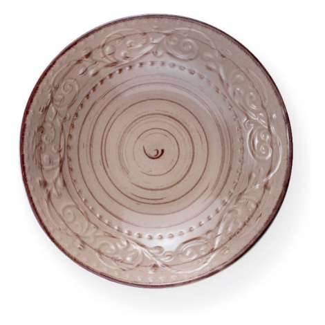Pieskovohnedý kameninový tanier Brandani Serendipity, ⌀ 20 cm