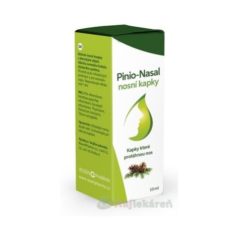 Pinio-Nasal nosné kvapky proti nádche 10 ml