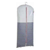 Compactor Úložný obal na obleky a dlhé šaty MARINE, 60 x 137 cm, modro-biela